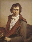 Jacques-Louis David self-Portrait (mk02) oil